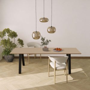 FENIX-Tafel Beige-Luxor-0719-A-frame Zwart