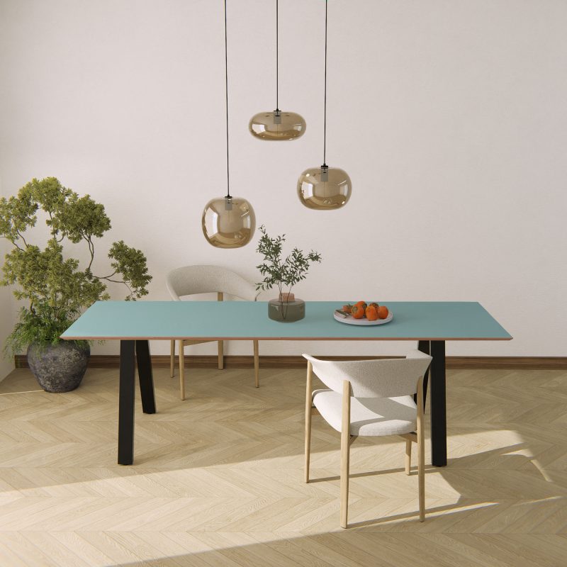 Linoleum tafel aquavert (forbo 4180) op maat