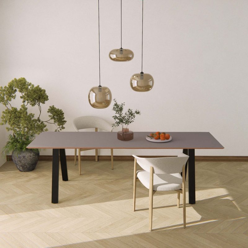 Linoleum tafel ash (forbo 4132) op maat