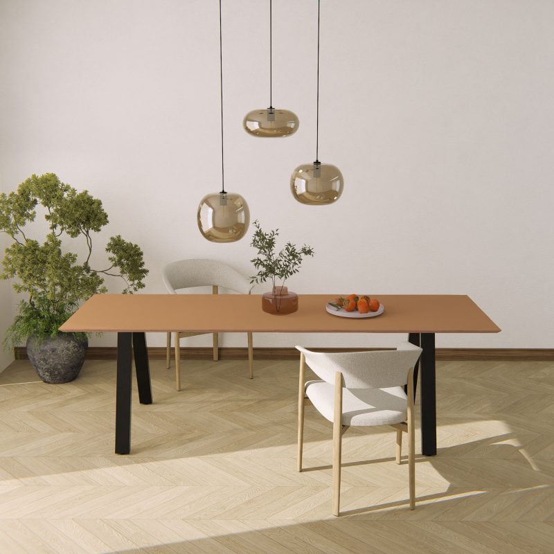 Linoleum tafel leather forbo 4002 op maat